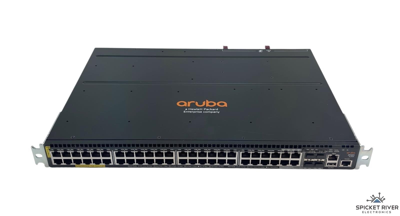 HP Aruba JL322A 2930M 48G PoE+ Switch 1-Slot JL322-90099 w/ Dual Power Supplies
