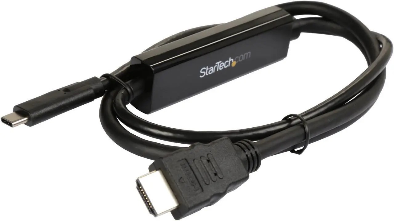 StarTech.com CDP2HDMM1MB USB-C to HDMI Adapter Cable - 1m (3 ft.) - 4K at 30 Hz