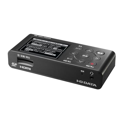 IODATA Capture Board HDMI No PC Required Game Commentary Live Streaming
