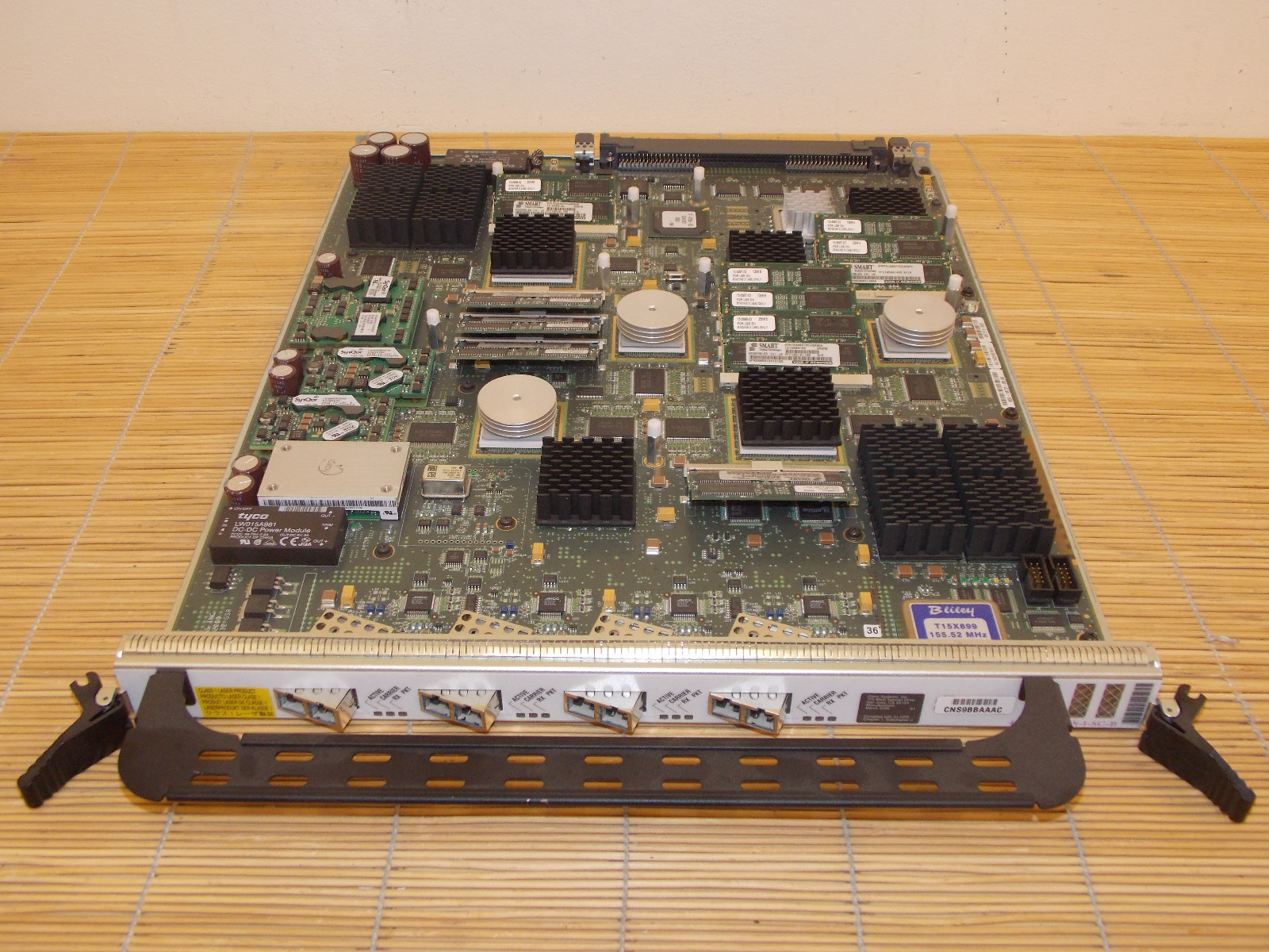 Cisco 4OC12X/POS-I-SC-B 4-port OC-12/STM-4c POS line card, multimode optics