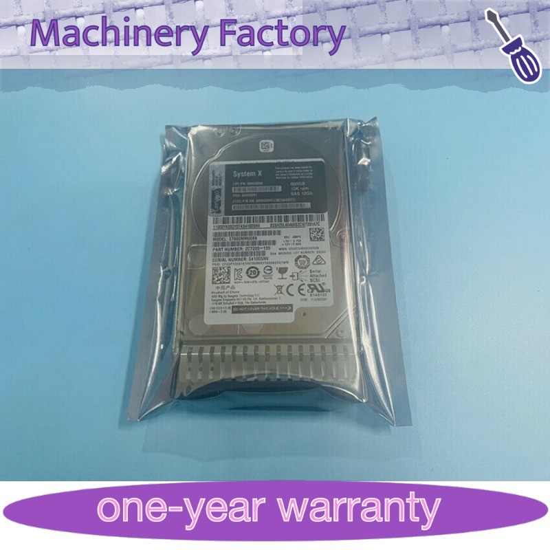 NEW IBM / Lenovo 00WG690 00WG691 600GB SAS 10K 12G 2.5" G3HS X3650M5 Hard Drive