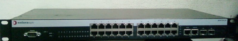 Enterasys A2H124-24 24x 10/100/1000 Port Gigabit SecureStack A2 Switch 1U