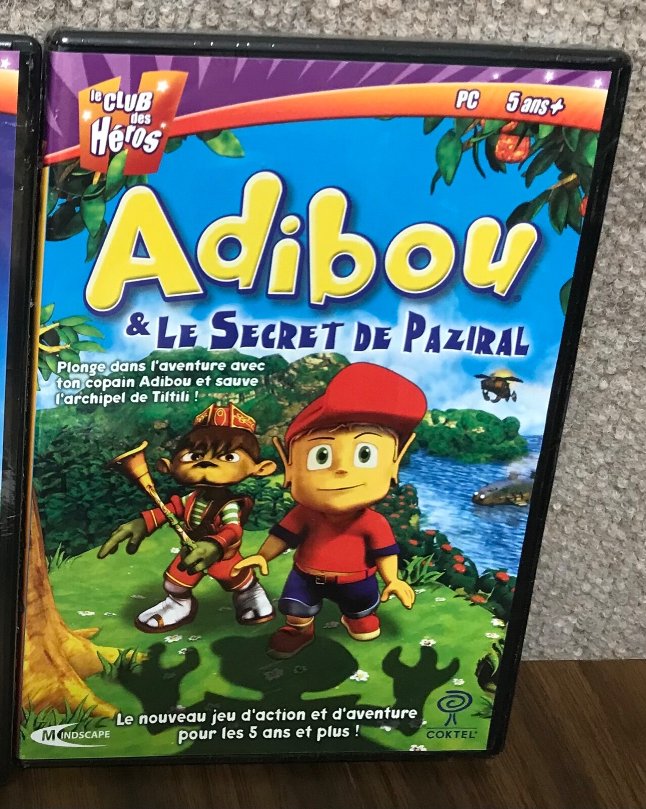 Adibou Le Secret De Paziral PC CD-ROM French Game Coktel Mindscape NEW SEALED