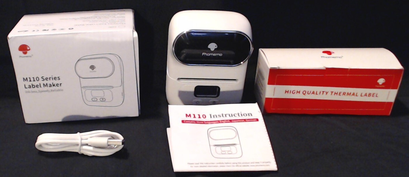 Direct Thermal Portable Labels Maker Bluetooth Mobile Printer for Small Business