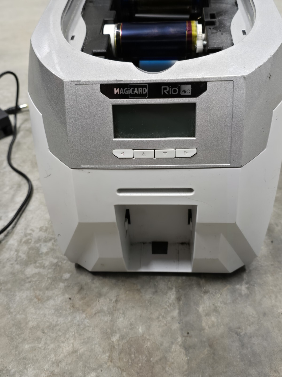 MAGICARD RIO PRO STD Duo Double-Sided ID Card Printer 3652-0001 Untested