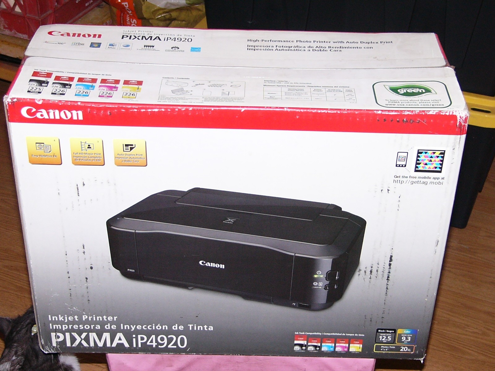NEW (old stock) Canon PIXMA iP4920 Premium Inkjet Photo Printer