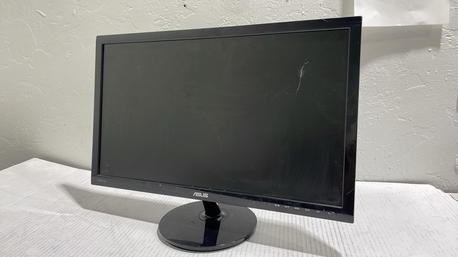 ASUS VS248H-P HDMI VGA 24" FHD 1080p LED LCD Computer Gaming Monitor For Parts