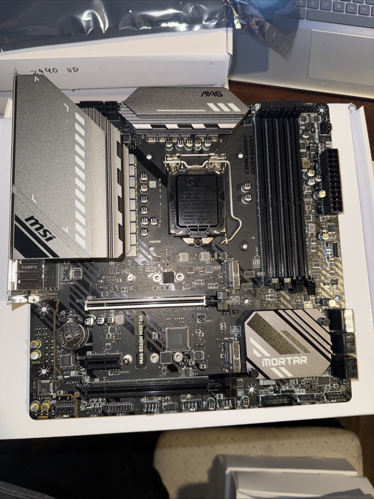 MSI MAG B560M MORTAR LGA 1200 10th/11th Intel B560 Micro ATX Motherboard