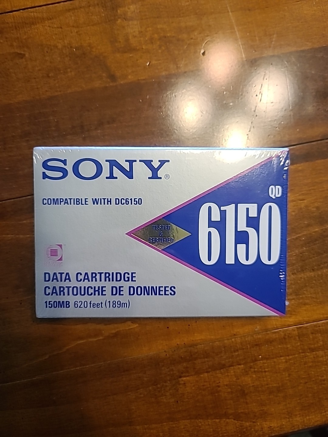SONY QD6150 QD6150N Data Cartridge Backup Tape 150MB 189M 620FT - New Sealed