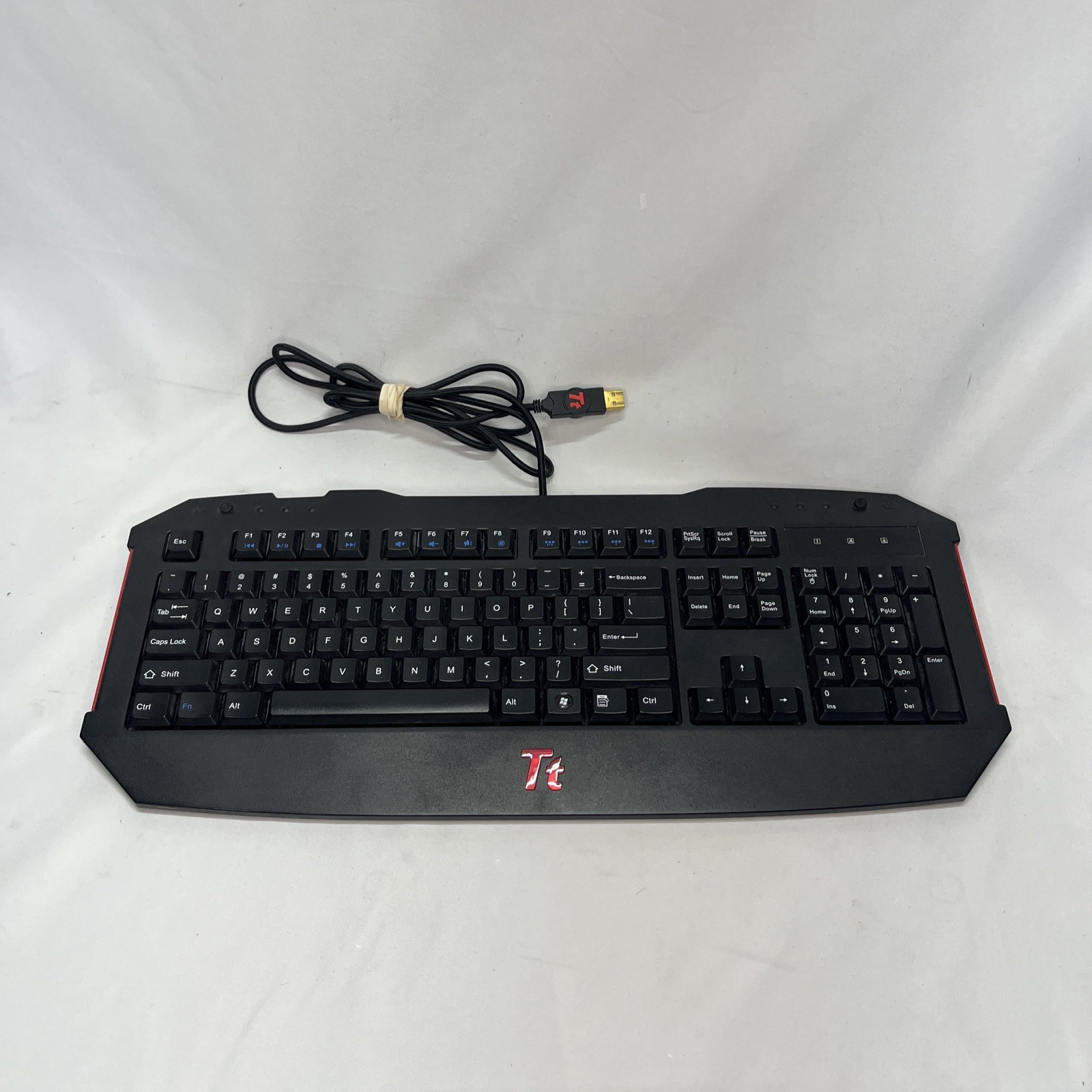 Thermaltake Tt esports Challenger KB-CHL002 USB Gaming Keyboard Working No Fan