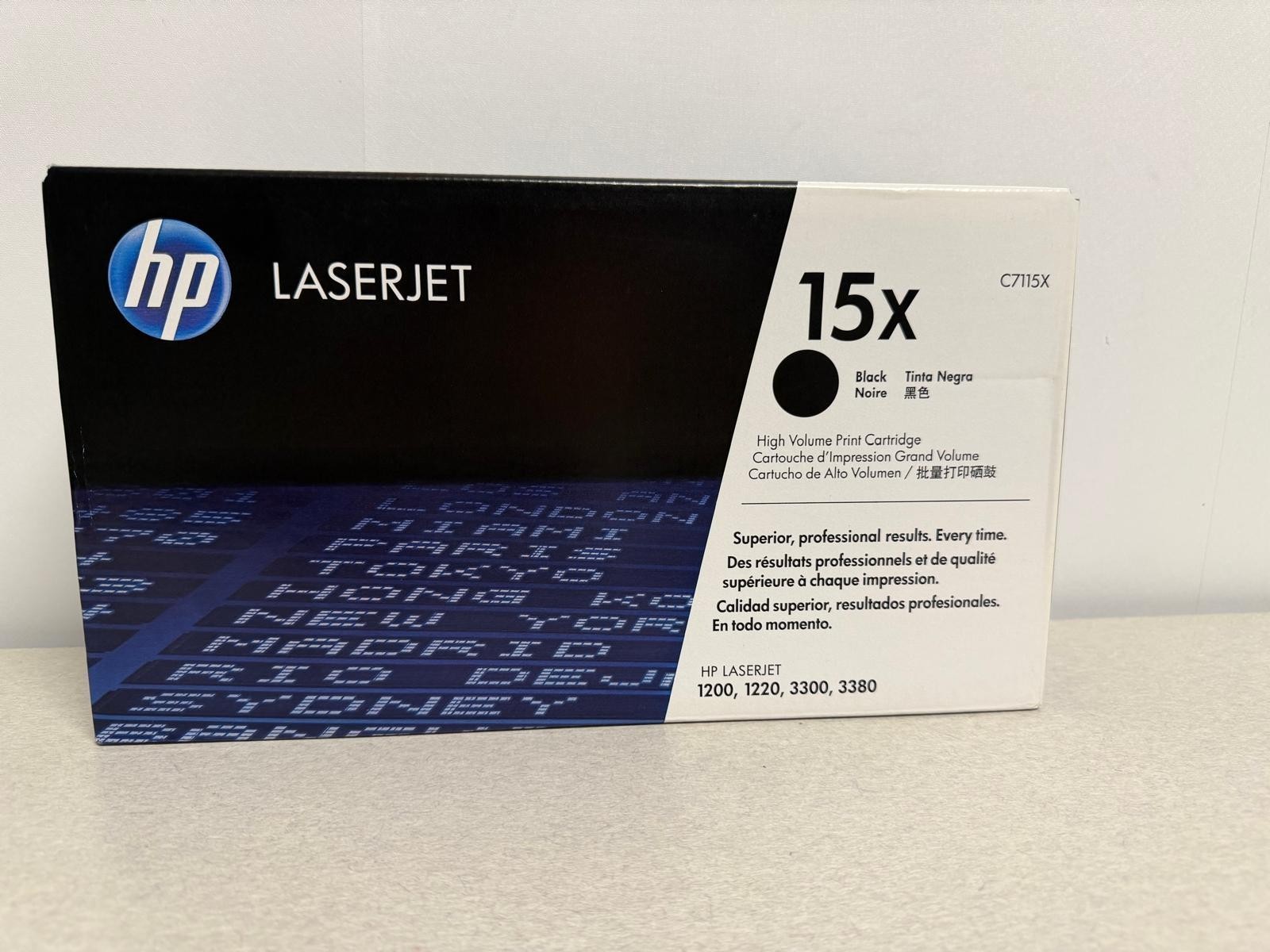 HP 15X C7115X Genuine OEM Black High Yield LaserJet Toner Cartridge NEW
