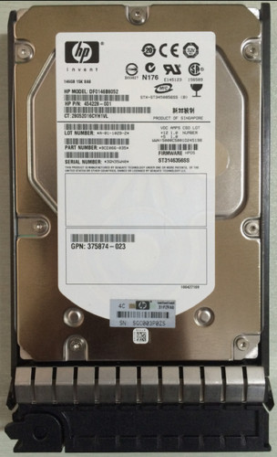 HP 384854-B21 488058-001 389344-001 146GB 15K 3.5" DP SAS HDD Hard Drive