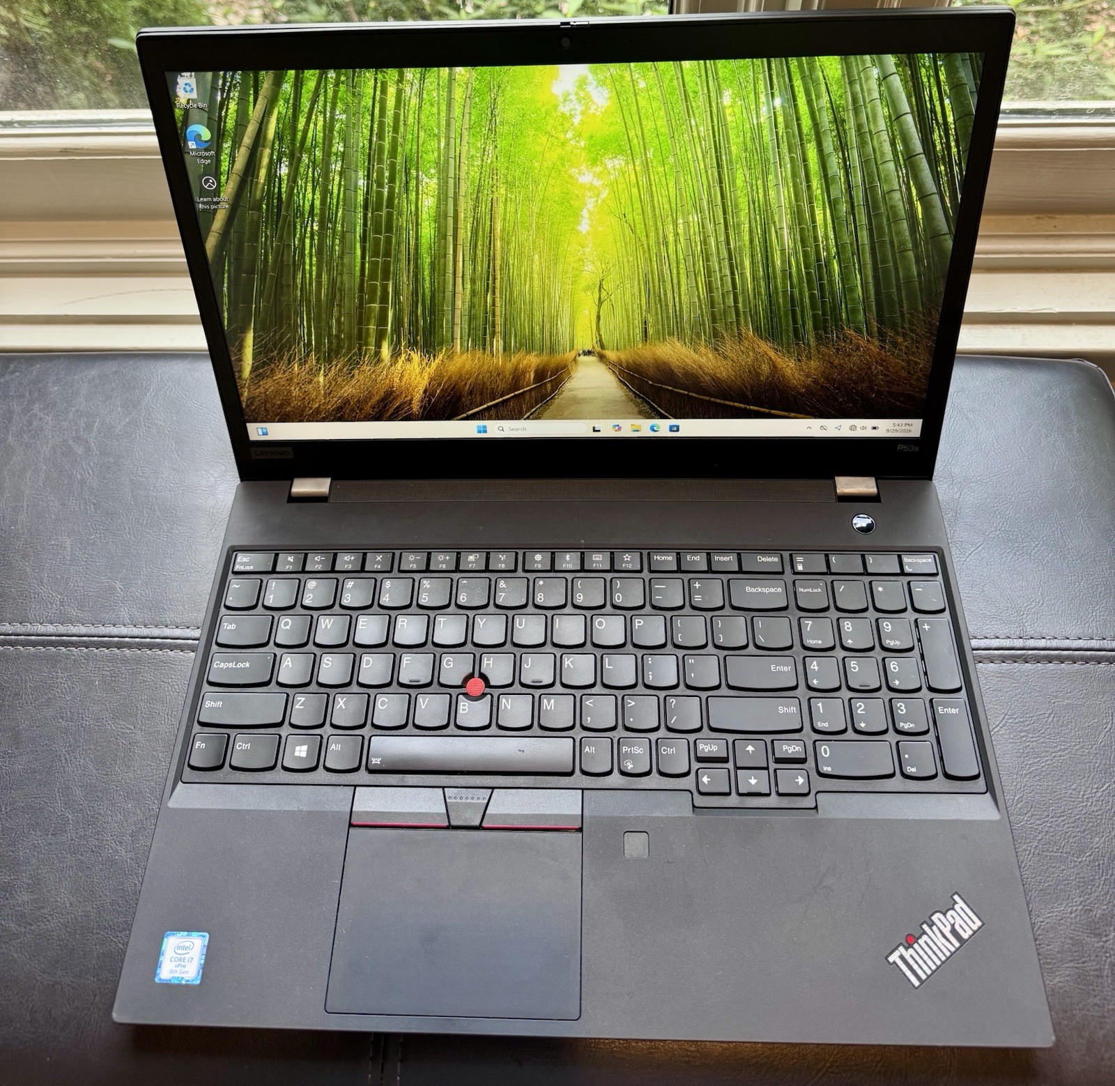 Lenovo ThinkPad P53s 15.6" i7-8665U 32GB 512GB Win11 P520 w Charger - see issue