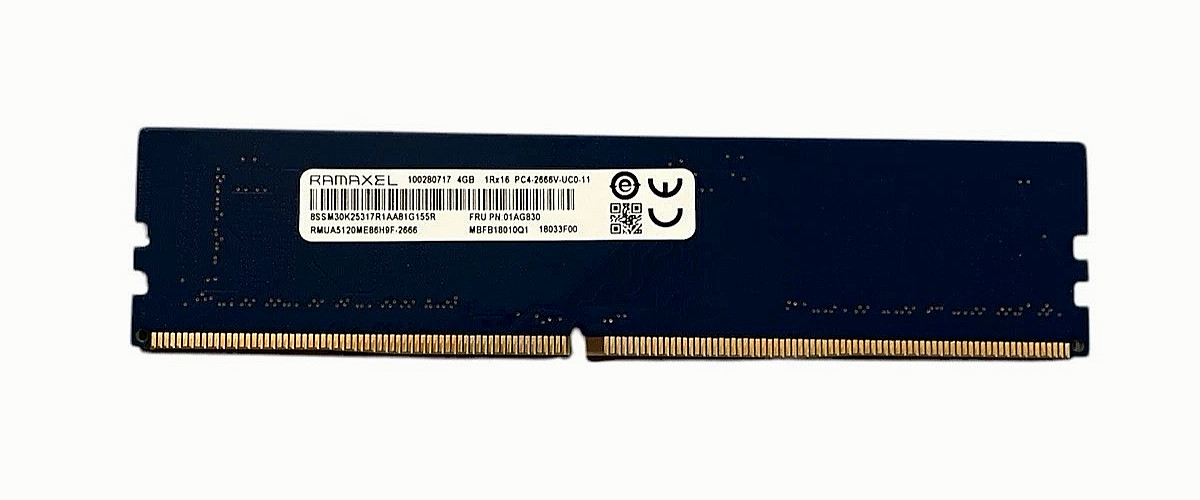 Ramaxel 4GB 2Rx8 PC4-2666V-UC0-11 Laptop RAM