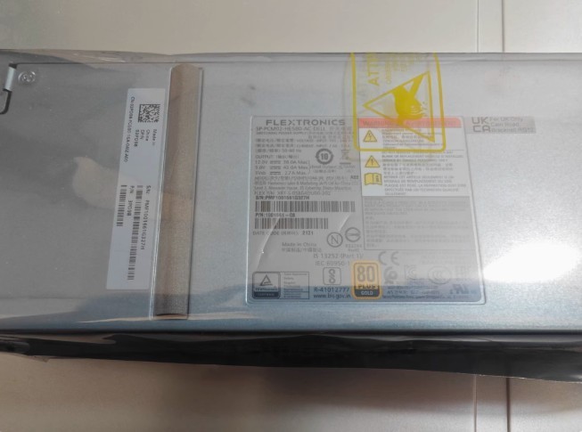 1X Dell 3PD98 580W Power Supply FOR ME4012/ME4024