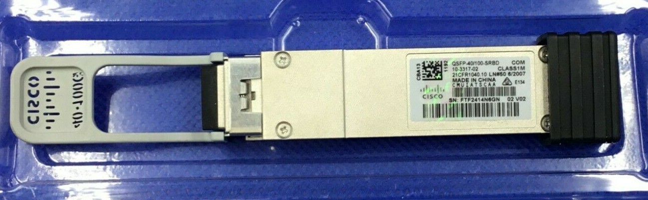 QSFP-40/100-SRBD Cisco 100G and 40GBASE SR-BiDi QSFP Transceiver