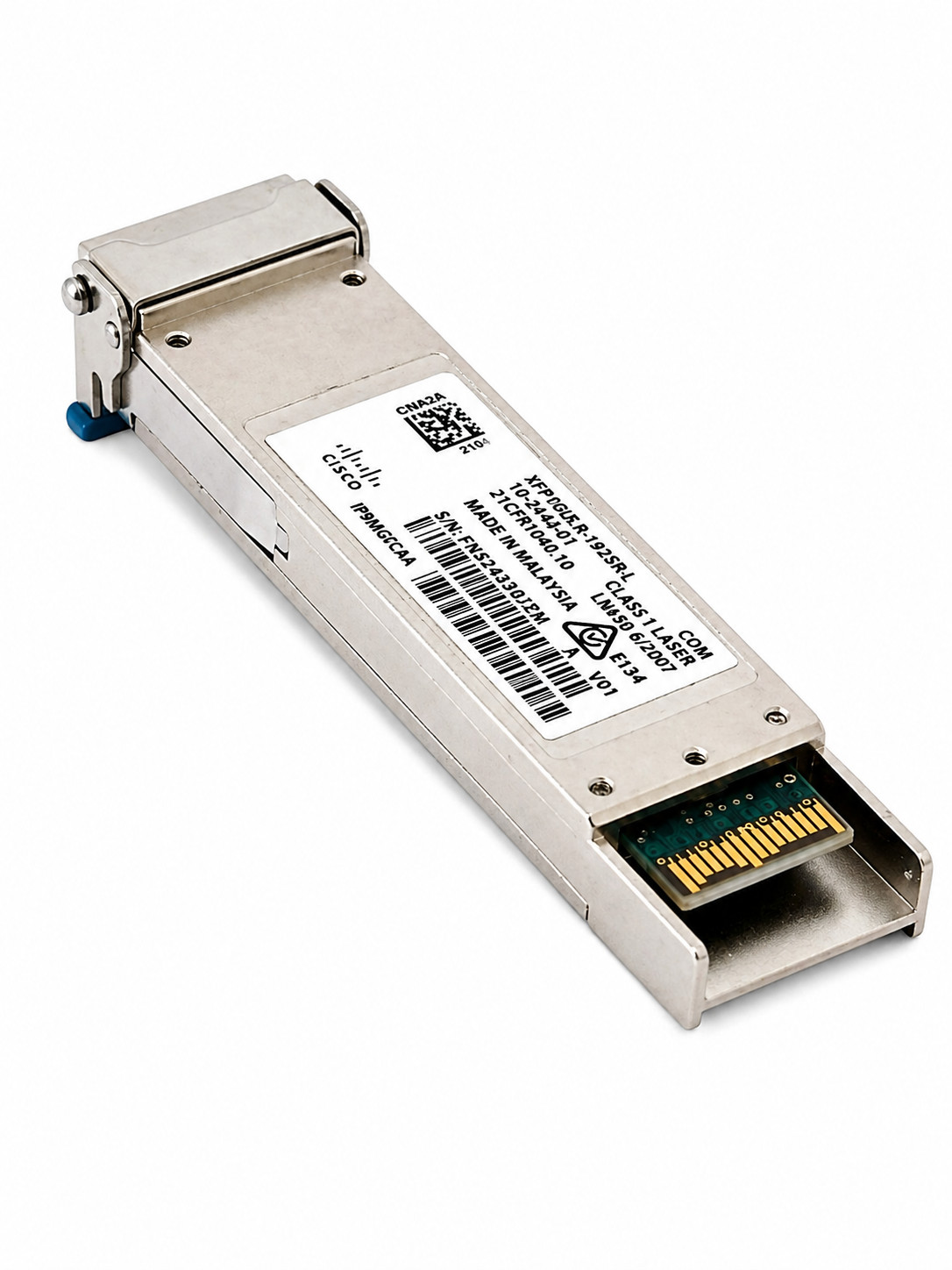 Cisco XFP10GLR‑192SR‑L XFP 10GBASE‑LR Module | LC | 1310nm | Used (Each)