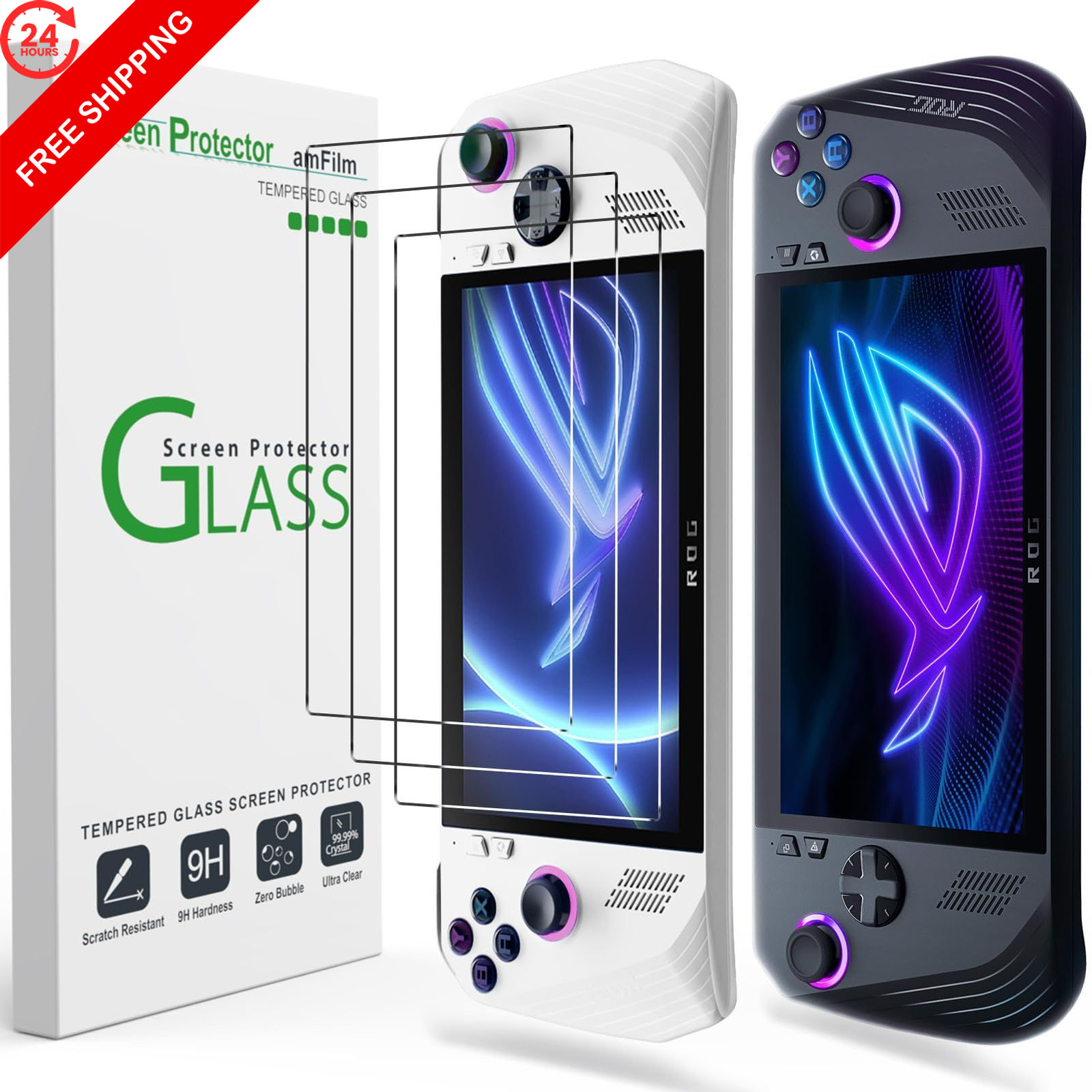 amFilm Screen Protector for ASUS ROG Xbox Ally X & Ally/ROG X 7''