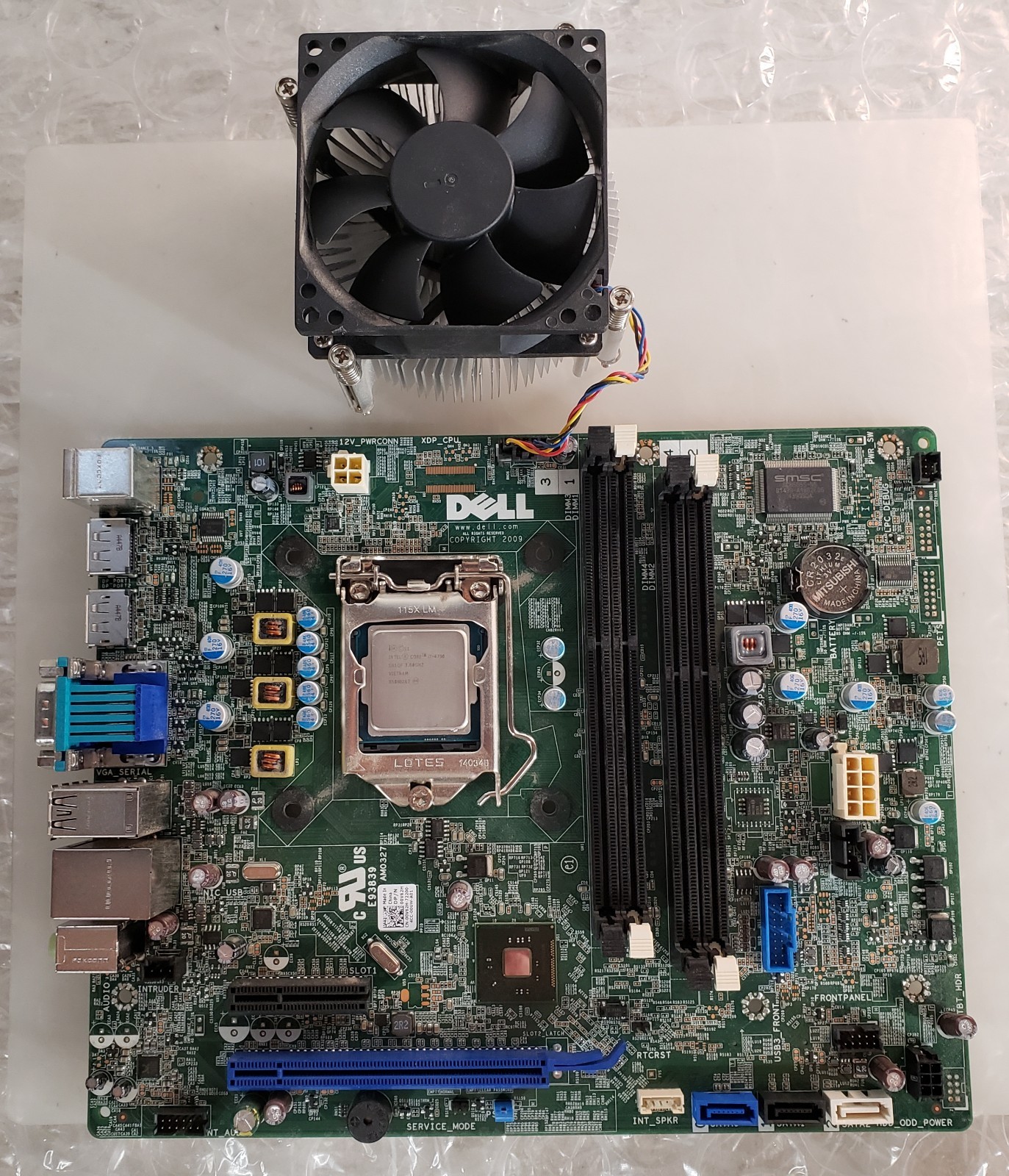 Dell Optiplex 9020 SFF Motherboard 00V62H Intel Core i7-4790 Proc w/ Heat Sink