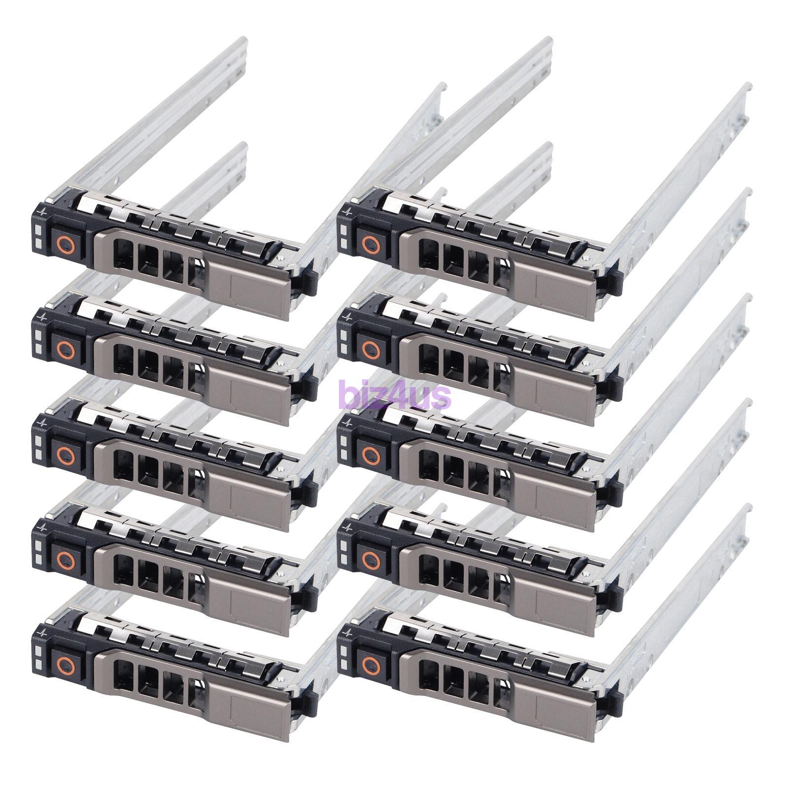 10X G176J for Dell 2.5" Hard Drive Caddy Tray R620 R630 R715 R815 R730 R810 R610