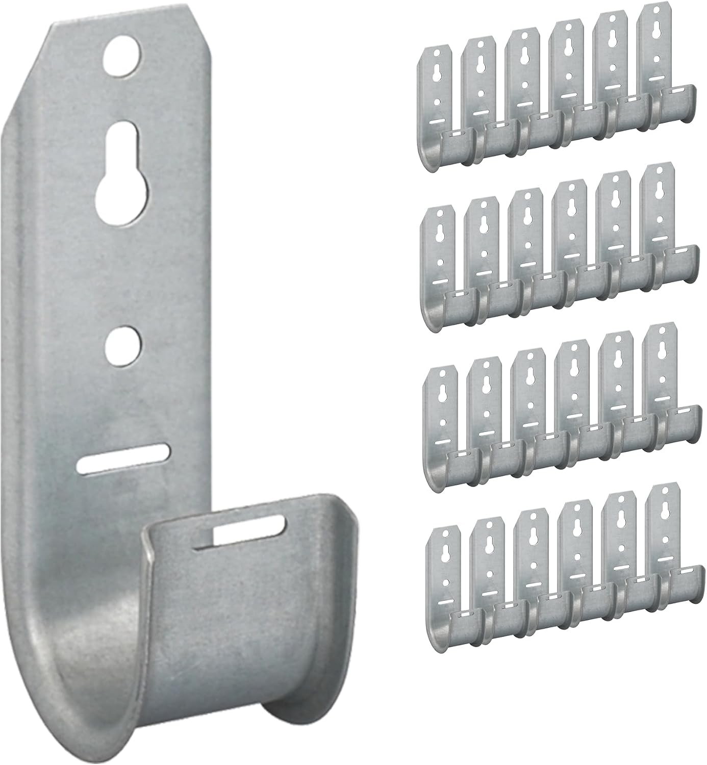 J-Hook in 25 Pack Wall Mount 1 5/16