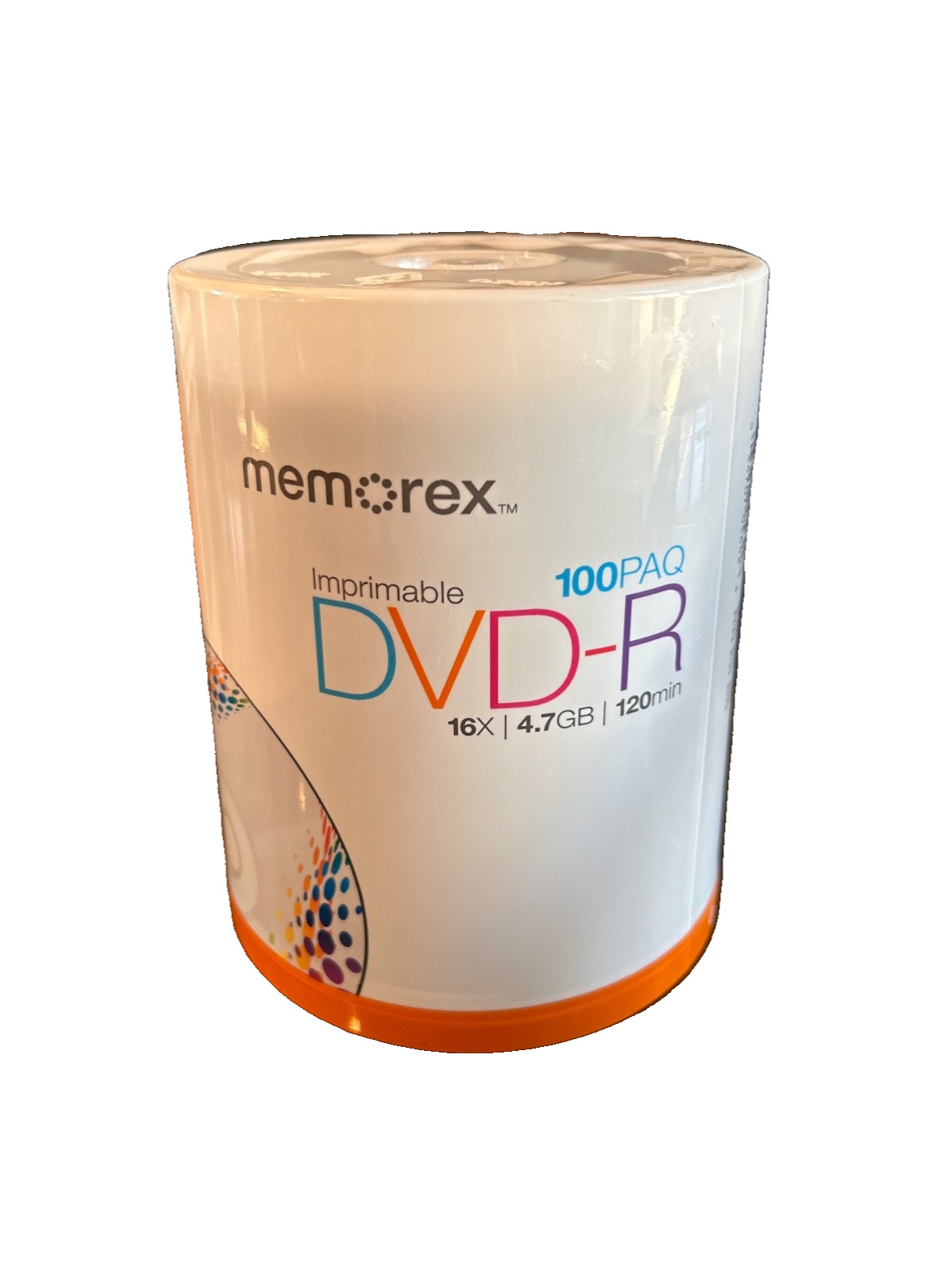 Memories Imprimable DVD-R 16X - 4.7GB 120 min 100 pack Brand New