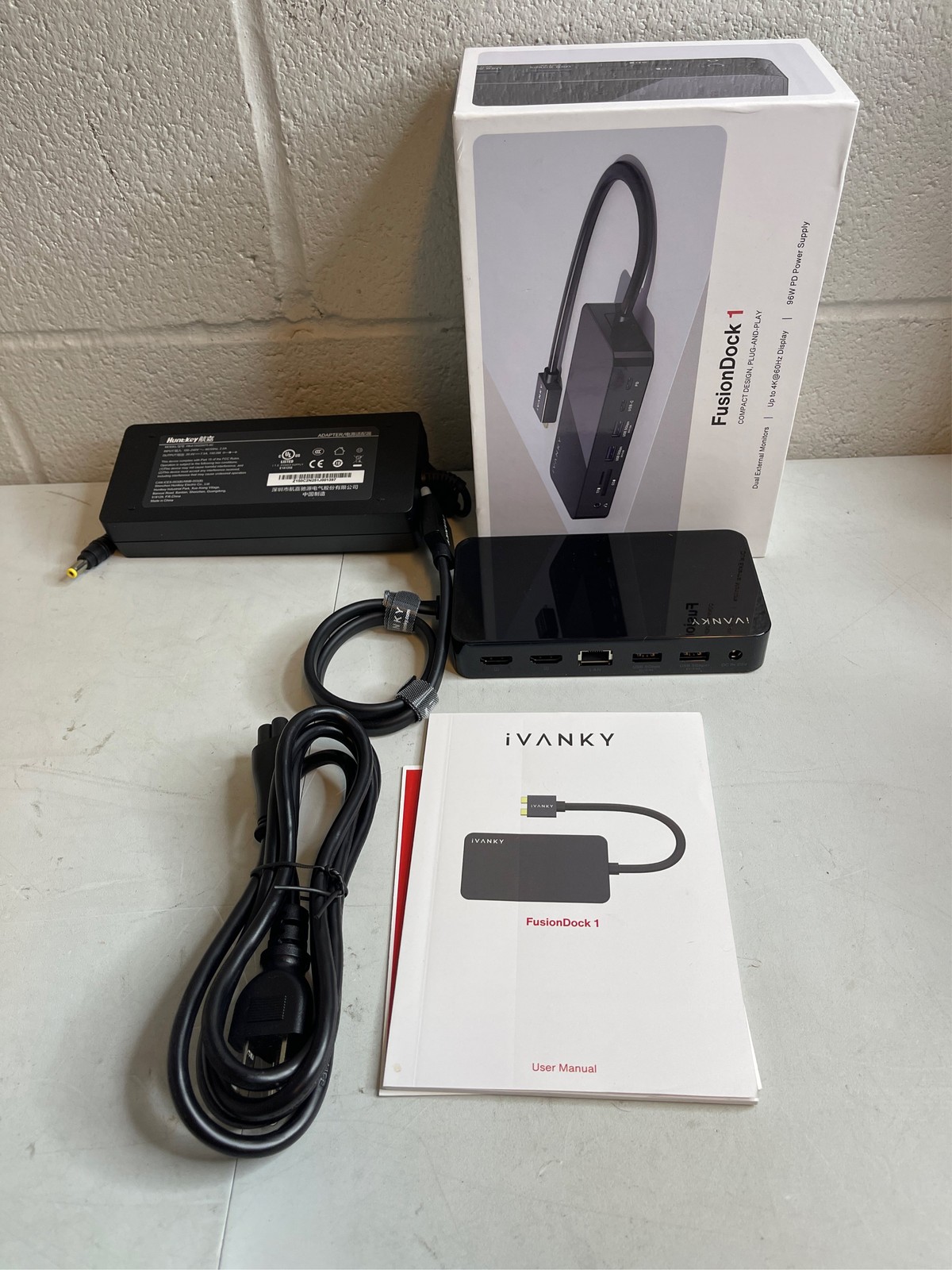 iVANKY 12-in-2 FusionDock 1 for M4 MacBook Dual 4K@60Hz Monitor (Docking Stati 1