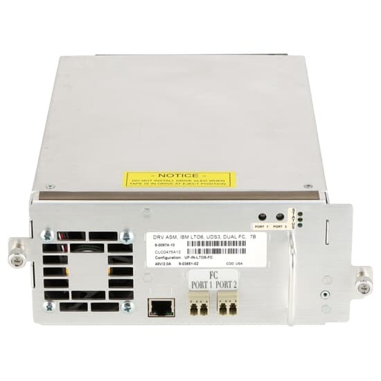 IBM 8-00974-10 LTO6 FH 8Gb FC TAPE DRIVE FOR QUANTUM SCALAR i6000 i2000 i500