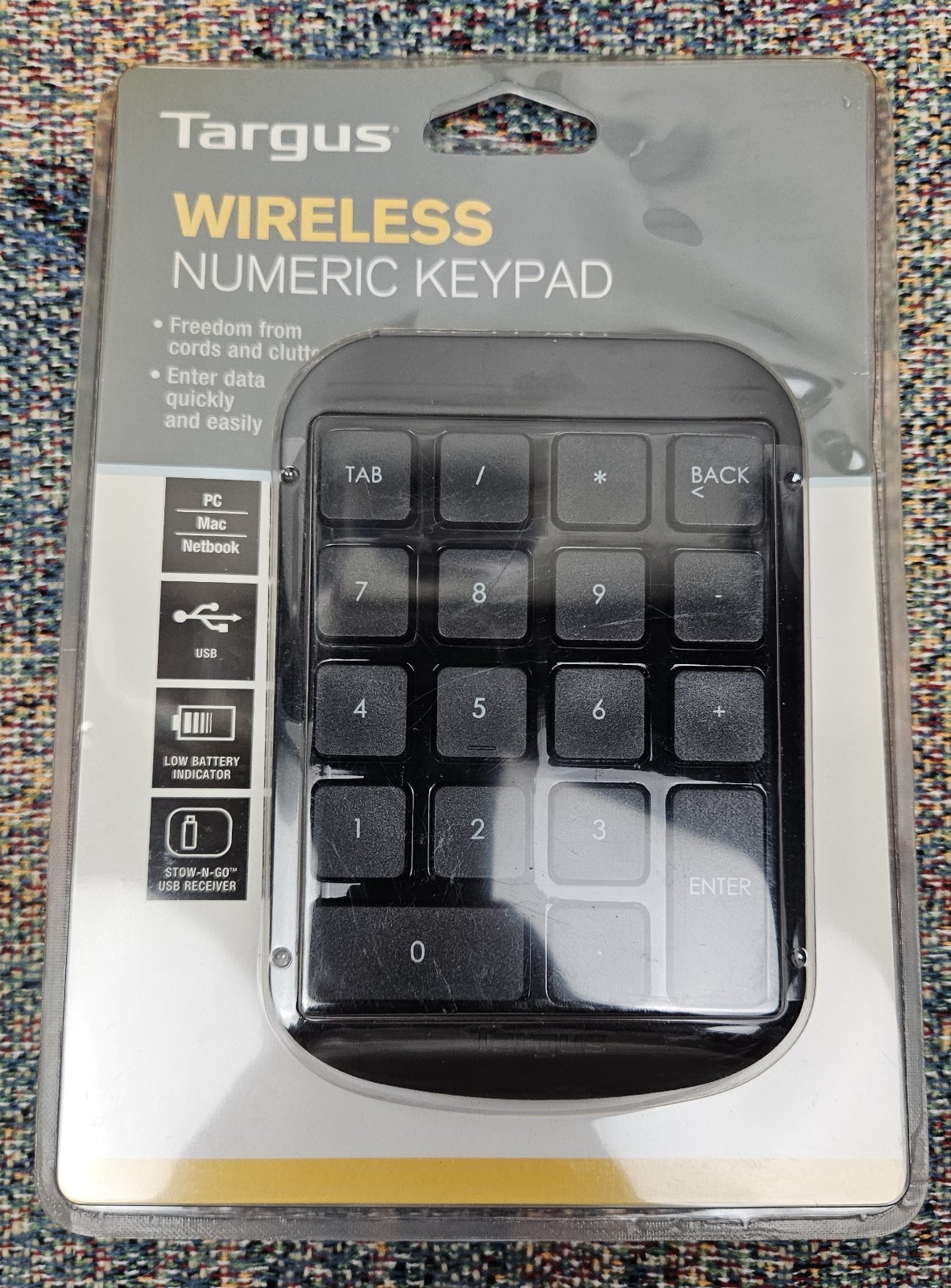 Targus Wireless Numeric Keypad AKP11US