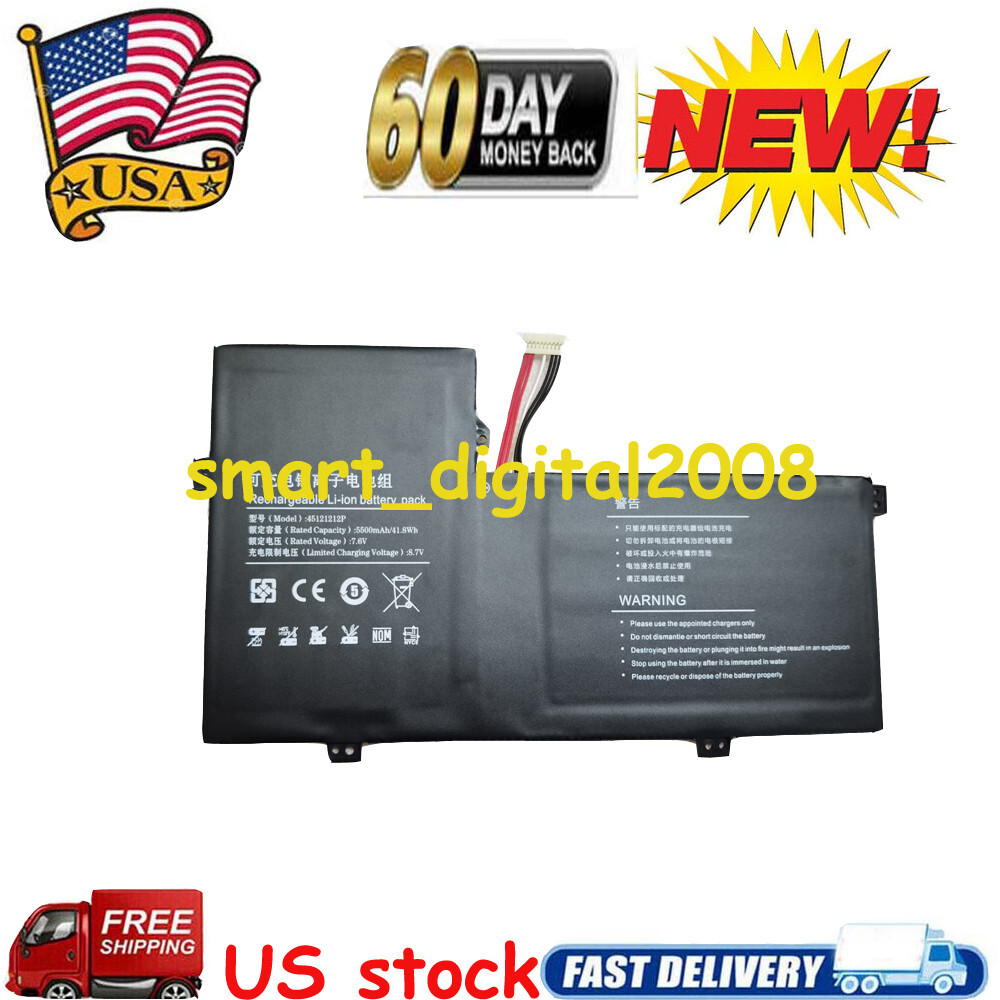 New Replacement 45121212P 3372132 GSP3372132 battery for Gateway GWTN116-1BL
