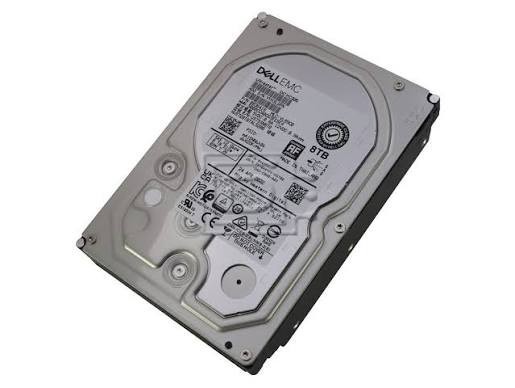 Dell HGST Ultrastar He8 8TB SAS 12Gb/s 7.2K 3.5 HDD 44YFV For Parts