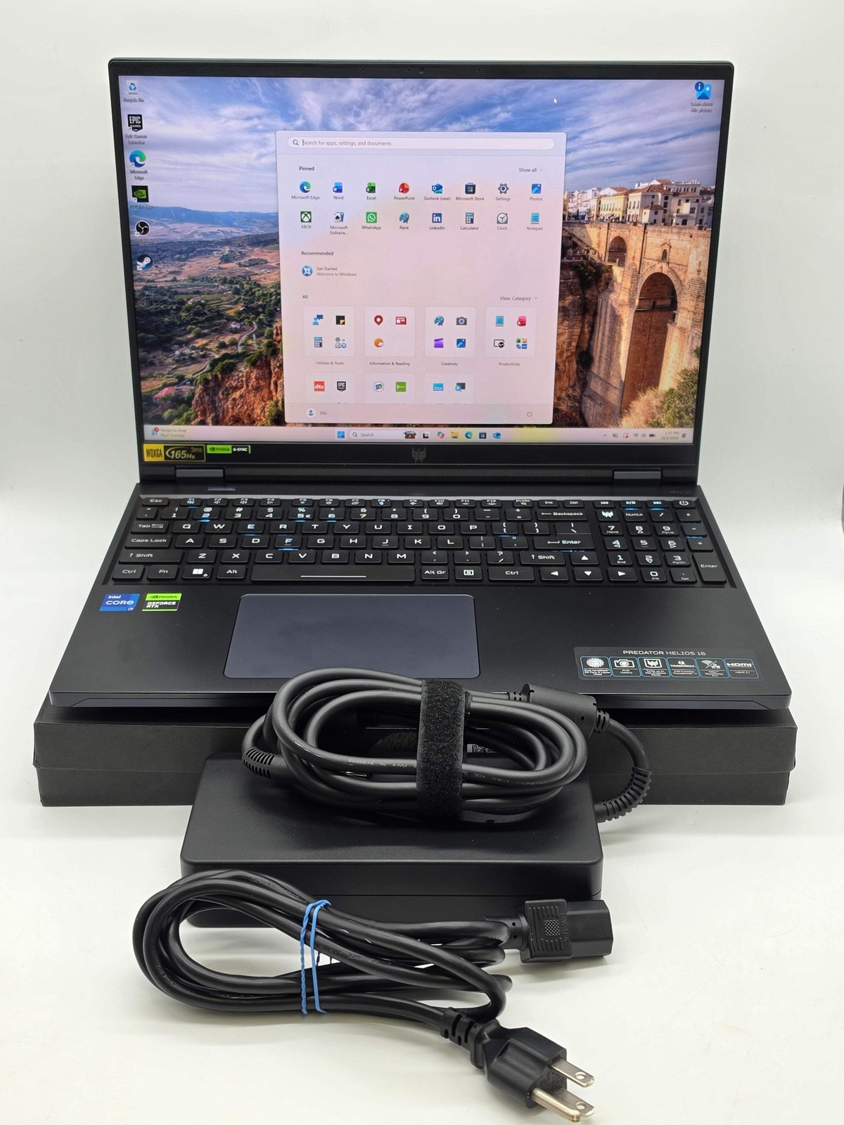Acer Predator Helios 16 Core i7 13700HX 16GB RAM 1TB SSD RTX 4060 Laptop
