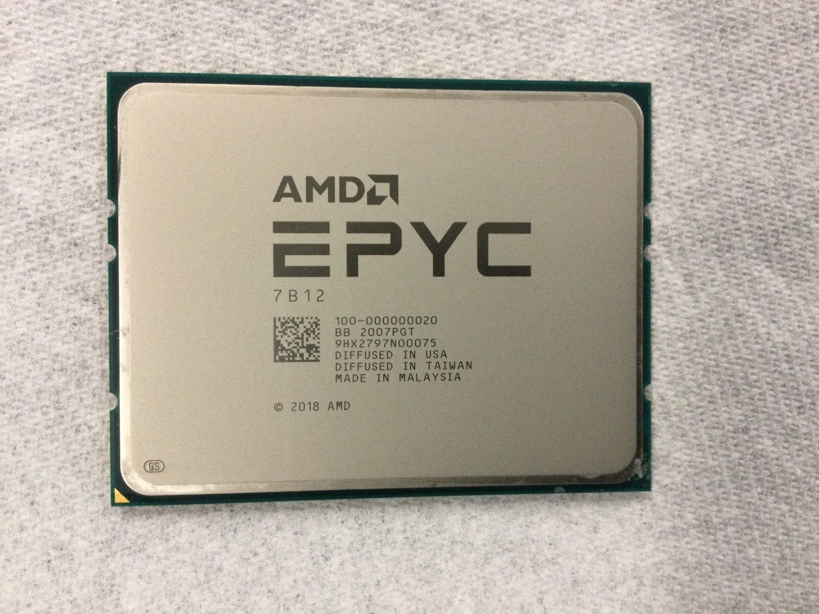 AMD EPYC 7B12 Server Processor  2.2 GHz 100-000000020 Dell Vendor Locked