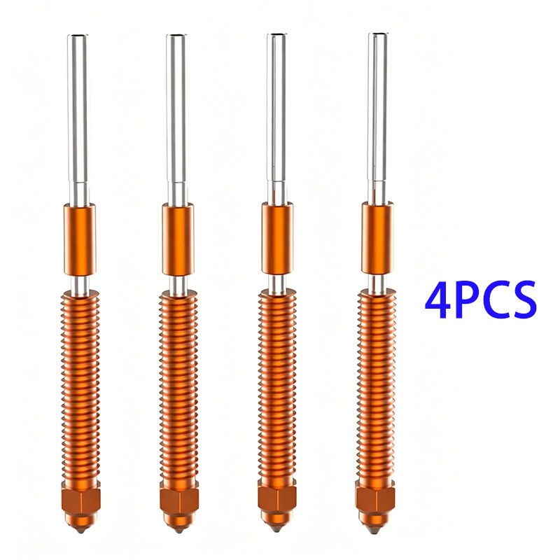 4PCS For Creality K2/K2 Pro/K2 Plus Nozzle Unicorn Quick-Swap Nozzles,High-Flow