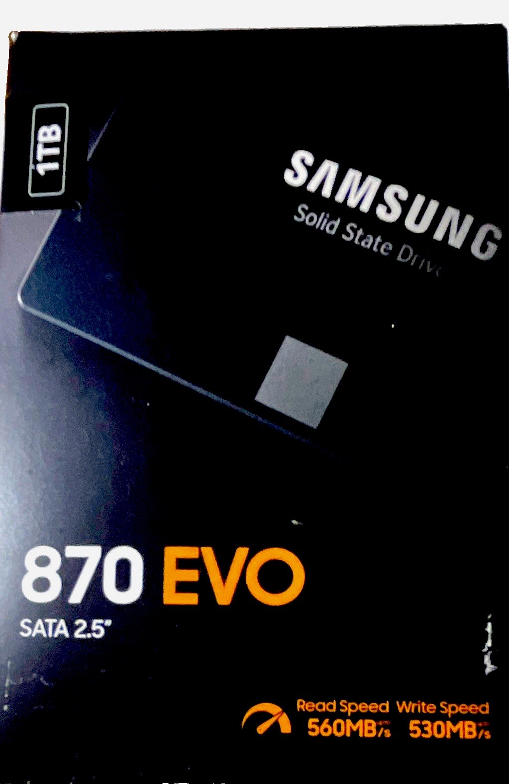 Samsung 870 EVO 1TB 2.5in SATA III Internal SSD 560/530MB/s MZ-77E1T0B/AM