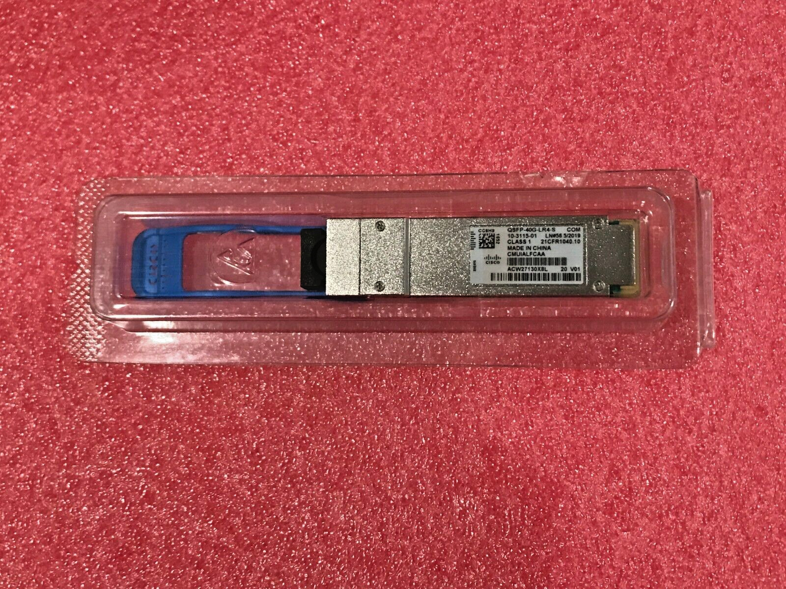 New Cisco QSFP-40G-LR4-S 40GB-LR4 10-3115-01 QSFP SMF LC Optic Transceiver