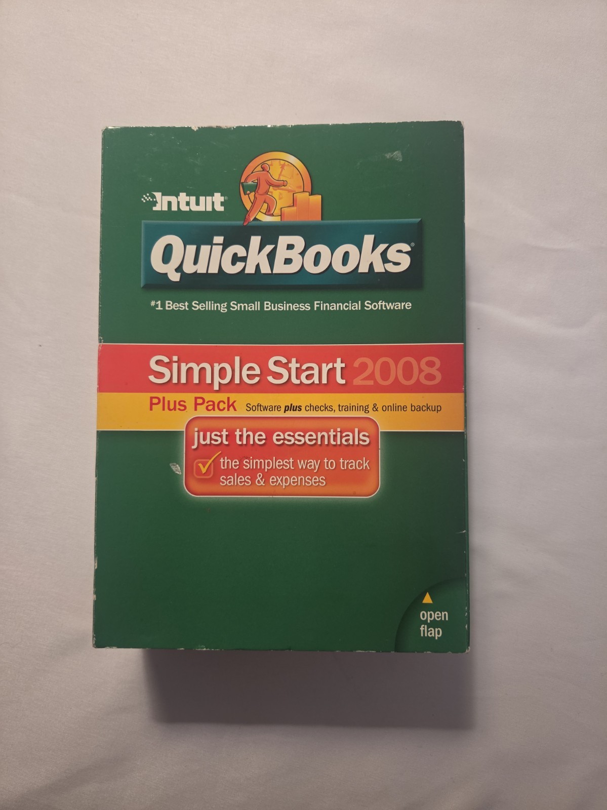 QuickBooks Simple Start 2008 Essentials Edition Financial Windows Vista 2000 XP