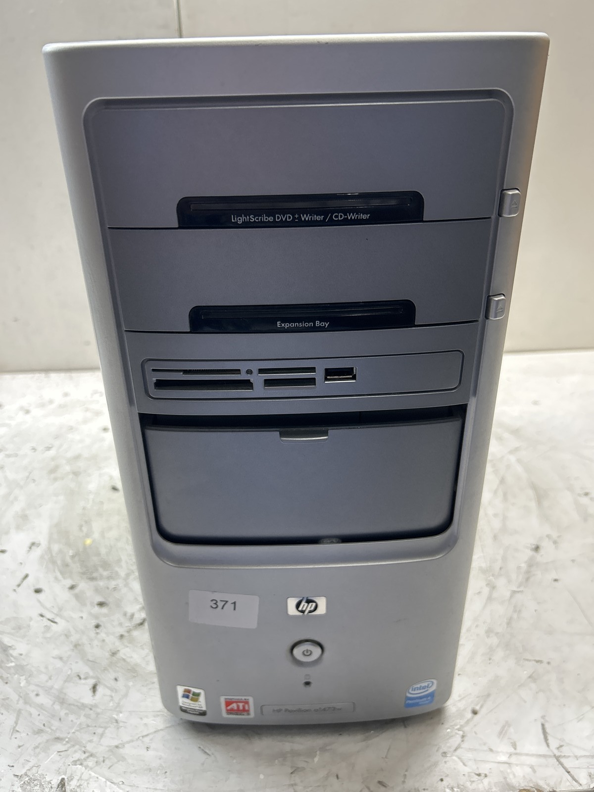 HP Pavilion a1473w Intel Pentium 4 2.80GHz 1GB NO HDD
