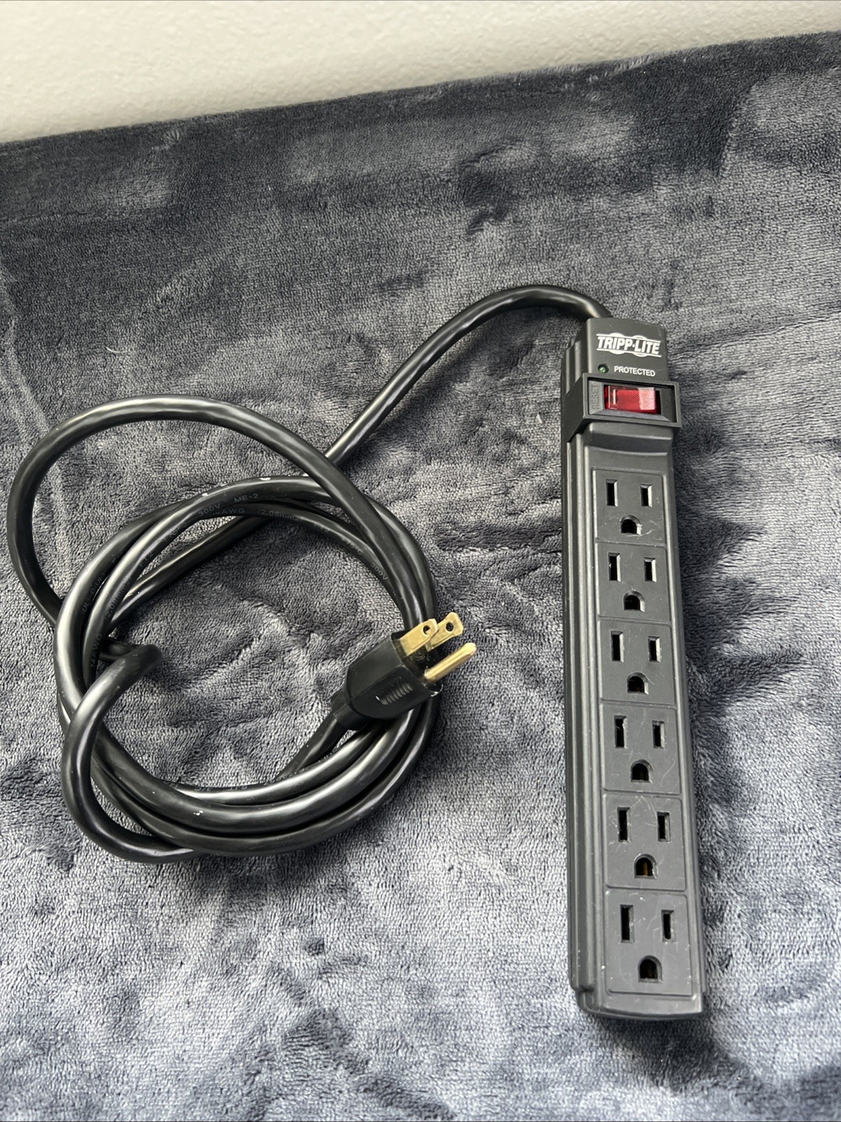 Tripp Lite TLP6B 6 Outlet Surge Protector Black