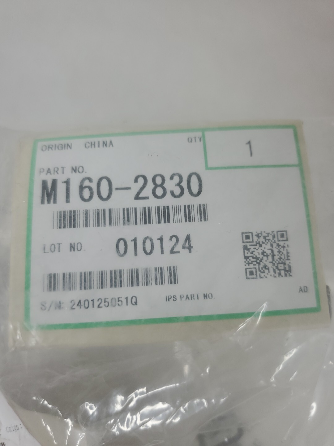 ORIGINAL Ricoh M160-2830 Cassette Feed Roller SP4500  