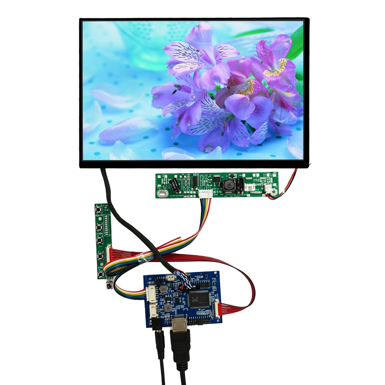 HD LCD Controller Board 10.1inch N101ICG-1000 1280x800 1000nit LCD Screen