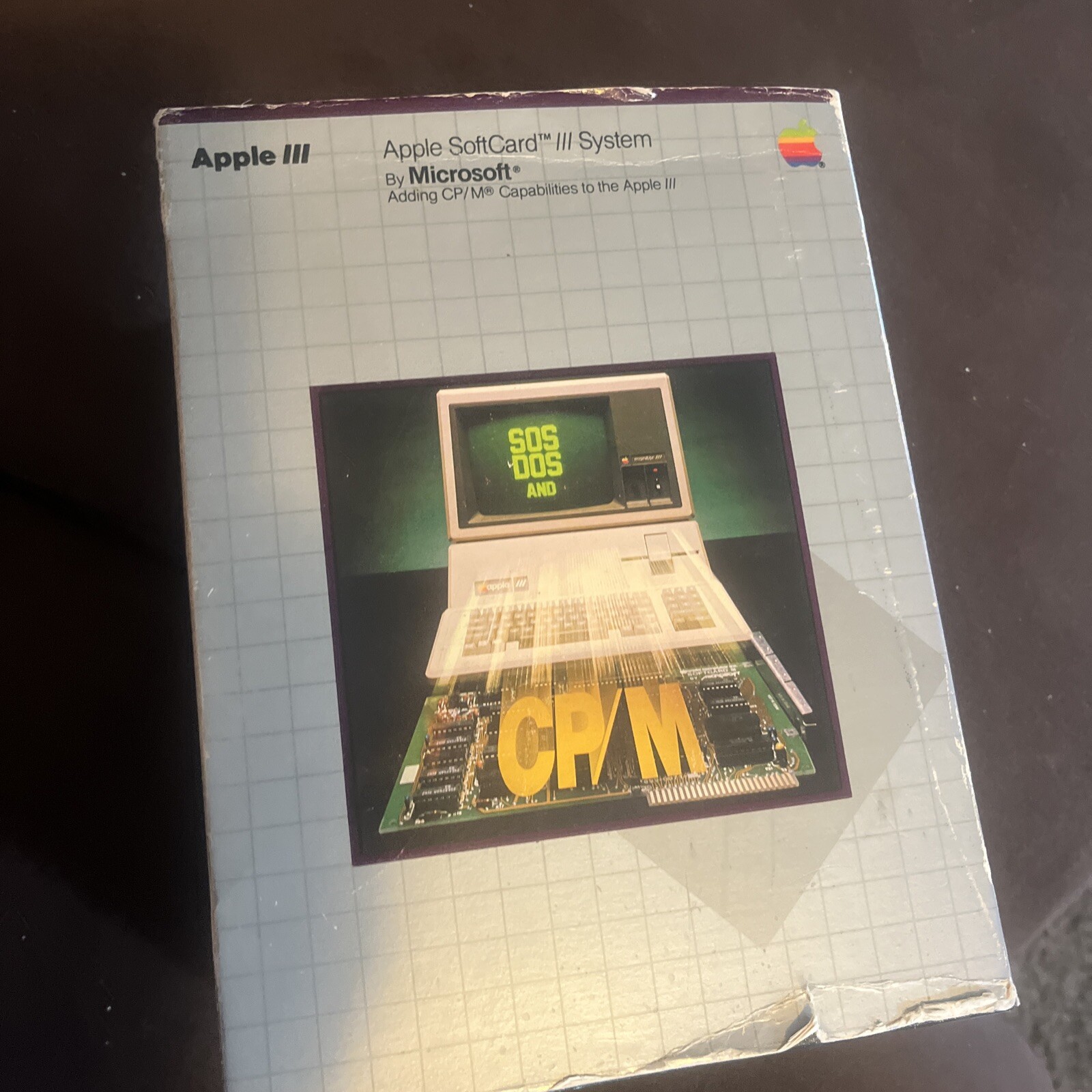 Microsoft Softcard System For Apple 3. In Box . SOS DOS CP/M Complete Board Disk