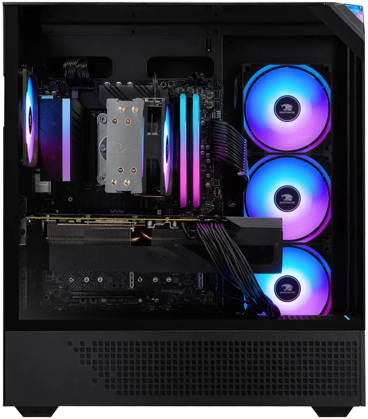 iBUYPOWER M403IB4080BHP05A Element Gaming PC Ryzen 7 8700F 4.3GHz NVIDIA GeForce