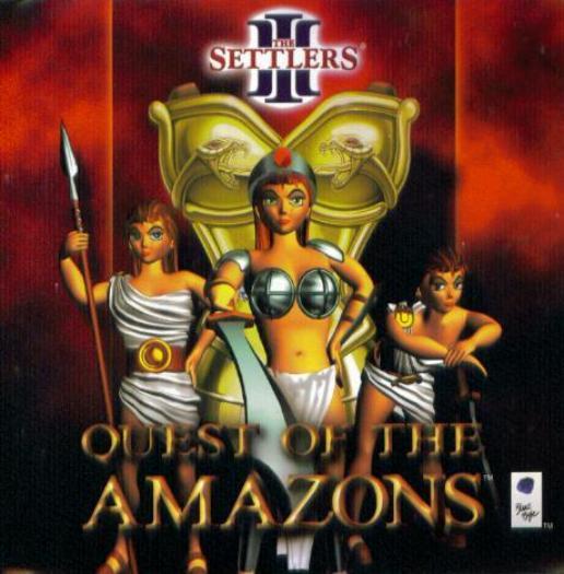 The Settlers III 3 Quest Of The Amazons PC CD conquer civilizations game add-on