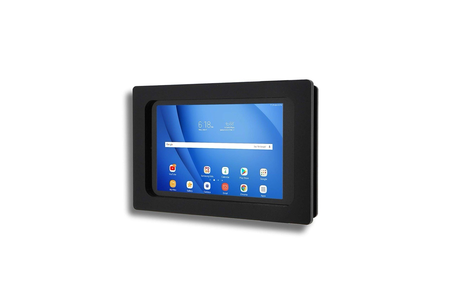 TABcare Anti-Theft Acrylic VESA Enclosure for Samsung Galaxy TAB A8 10.5, Black