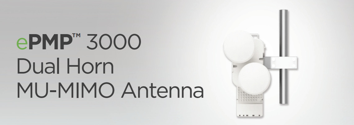 C050900D025A ePMP Dual Horn 5GHz 4x4 MU-MIMO 60 degree Sector Antenna ePMP3000