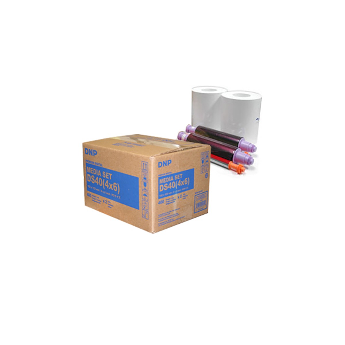 DNP 4x6" Print Pack for DS-40 Dye Sub Printer, 800 Glossy Prints