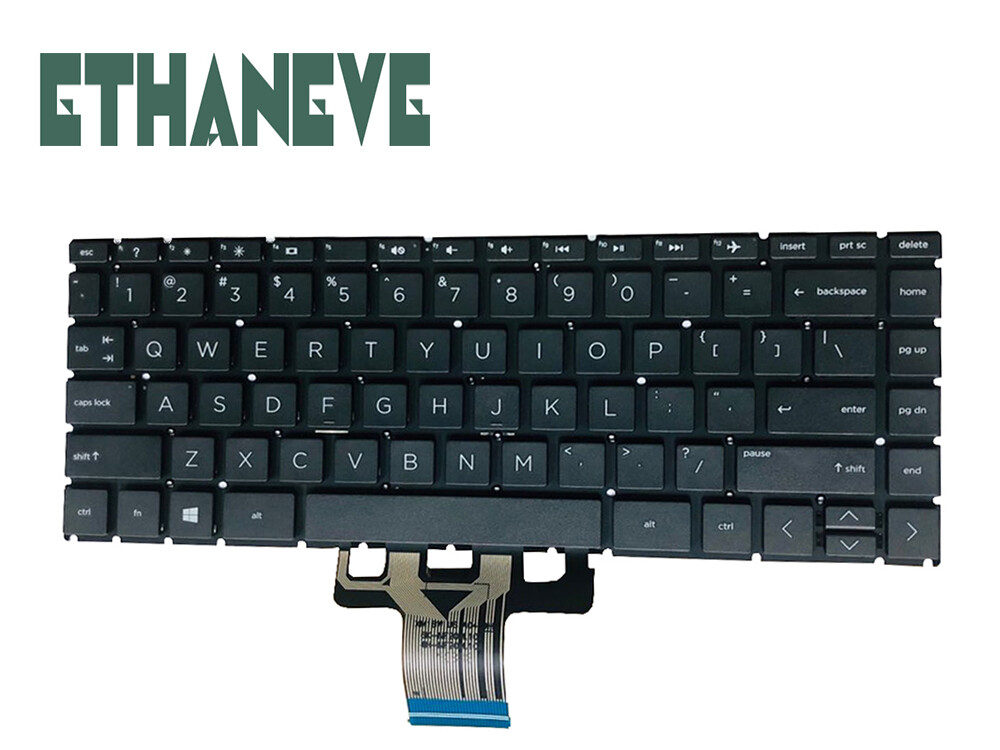 New Black Keyboard For HP 14m-cd0001dx 14m-cd0000 14m-cd0005dx Series