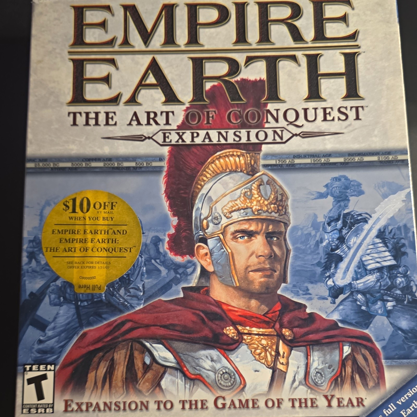 Sierra Empire Earth: The Art of Conquest Expansion Windows CD English