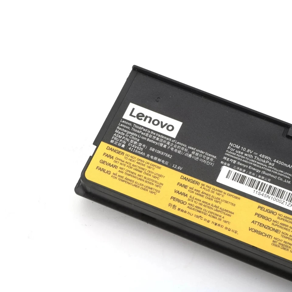 Genuine 48Wh T470-6C Battery For Lenovo Thinkpad T480 T570 01AV422 01AV423 61+